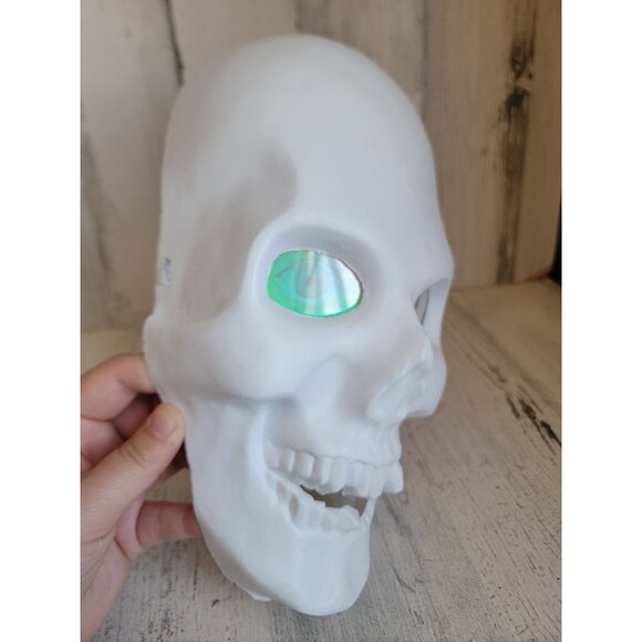 Unique skeleton seeing eye holographic mask Halloween costume - Picture 4 of 9